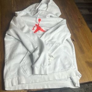 Old but gold white Jordan hoodie mens XL